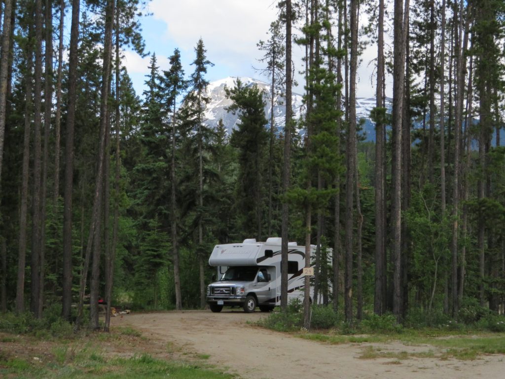 Route Camperreis West-Canada | Canoe River Campground