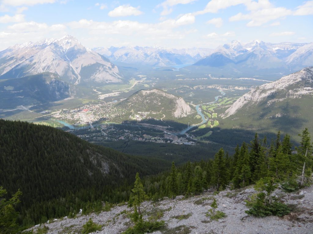 Hikes in Jasper en Banff: Sulphur Mountain