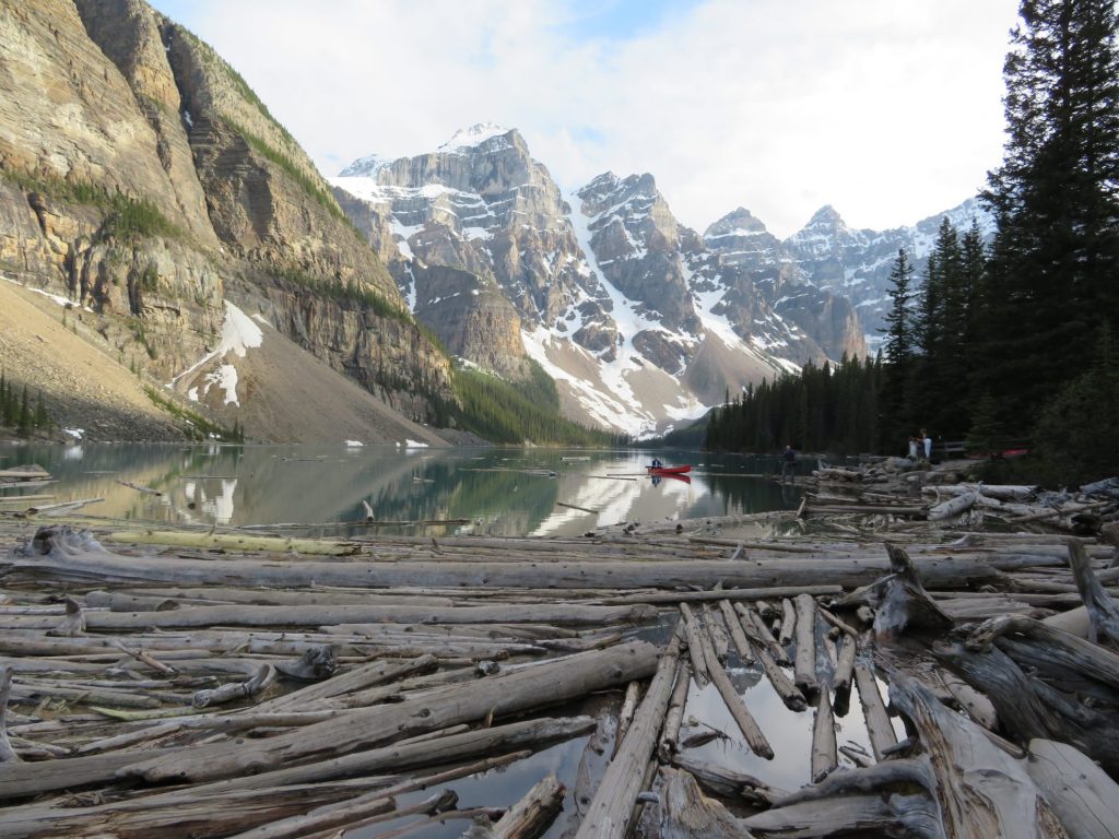 Route Camperreis West-Canada | Moraine Lake | Banff National Park | Lake Louise