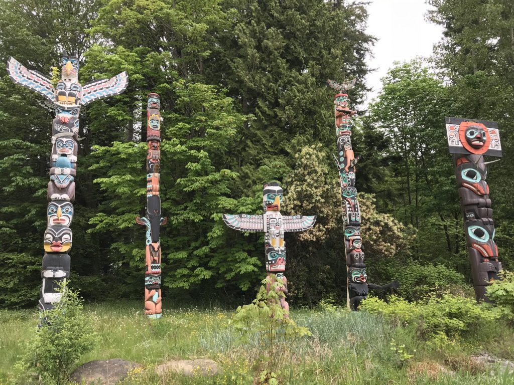 Vancouver Stanley Park Totem Poles