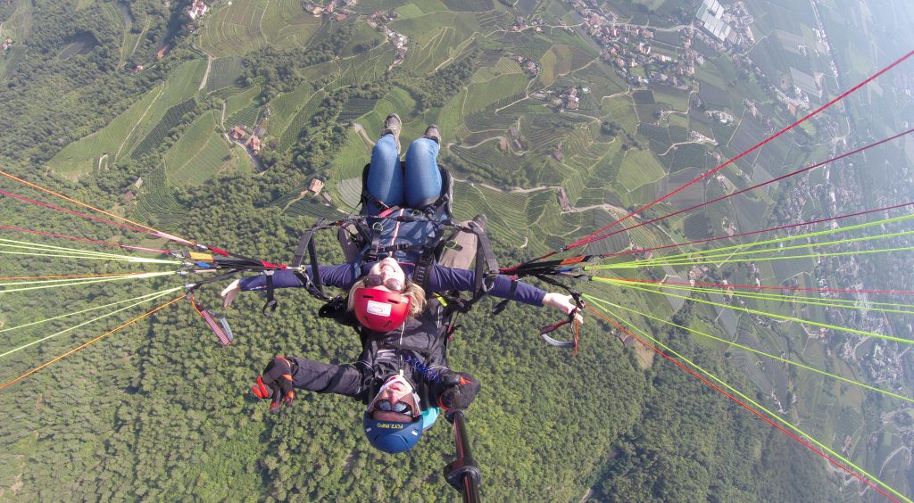 Paragliden Vigiljoch | Etschtal | Lana | Vakantie in Zuid Tirol