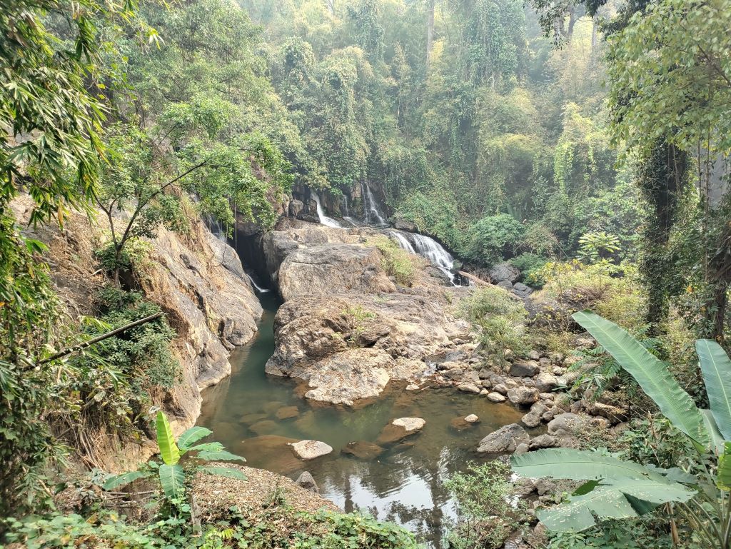 Namtok Pha Suea waterval ten noorden van Mae Hong Son