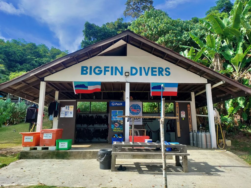 Bigfin Dive Resort | Duiken | Sabah, Borneo