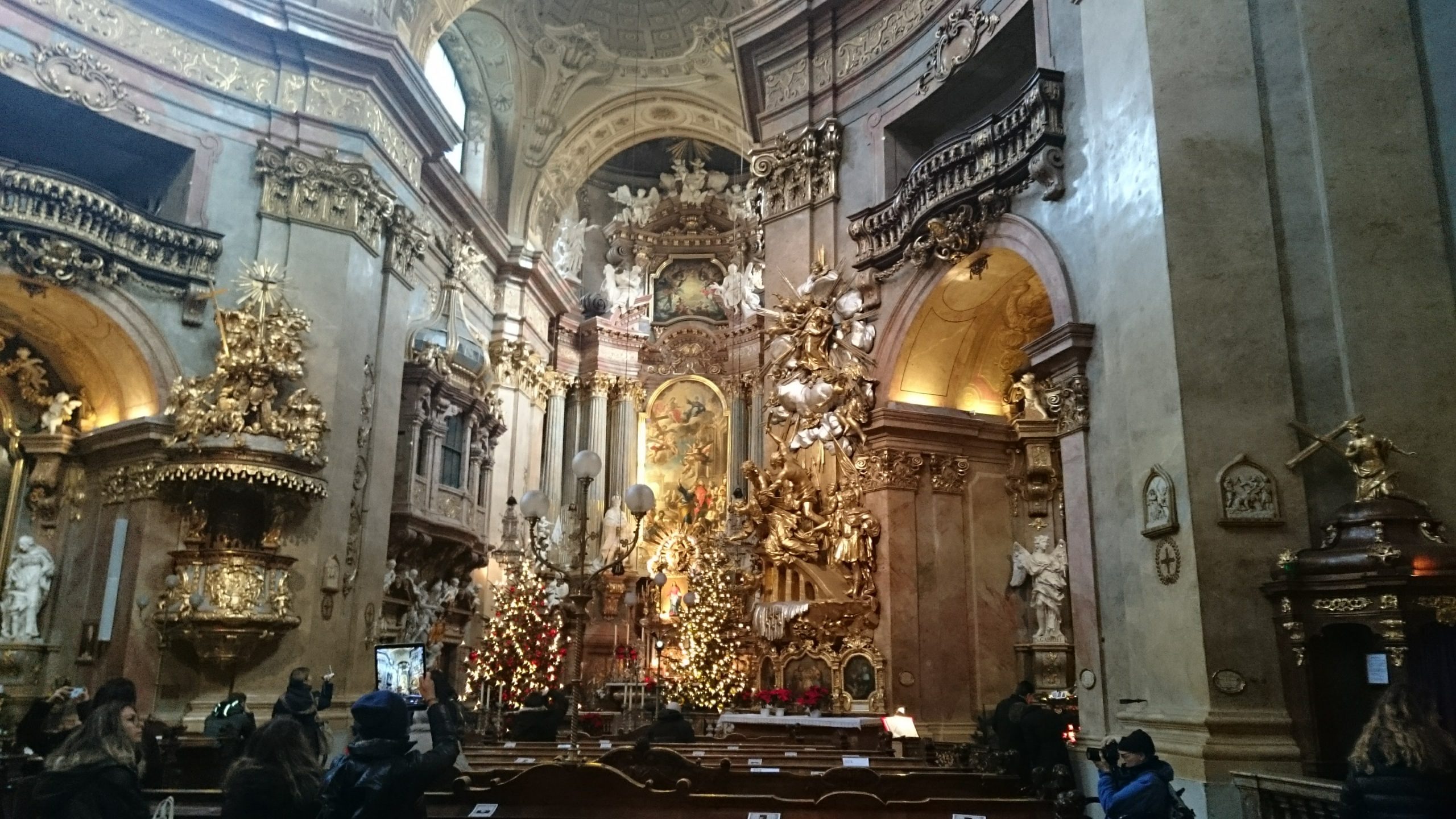 Peterskirche Wenen | stedentrip in de winter