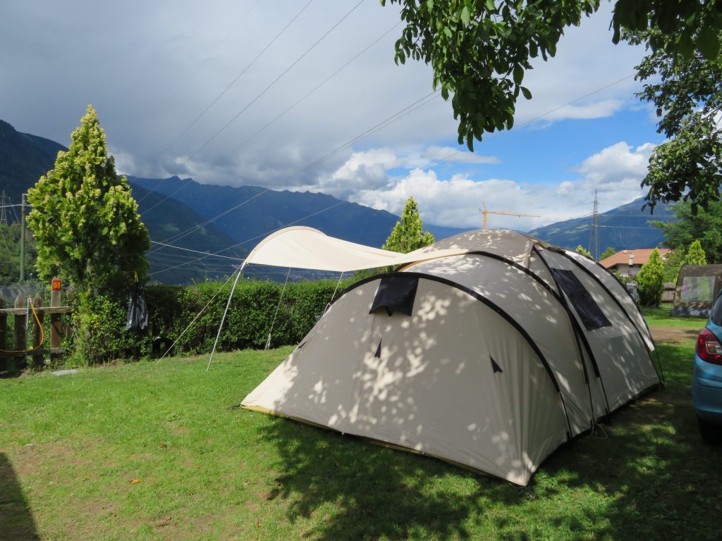 Kamperen in Zuid Tirol | Camping Völlan | Tent