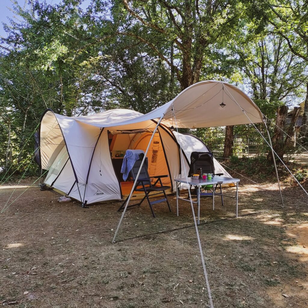 Kamperen in de Dordogne met de tent