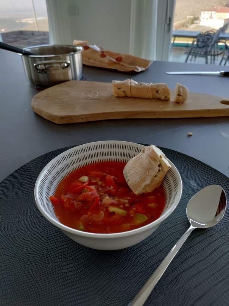 Italiaanse tomatensoep | Lunch