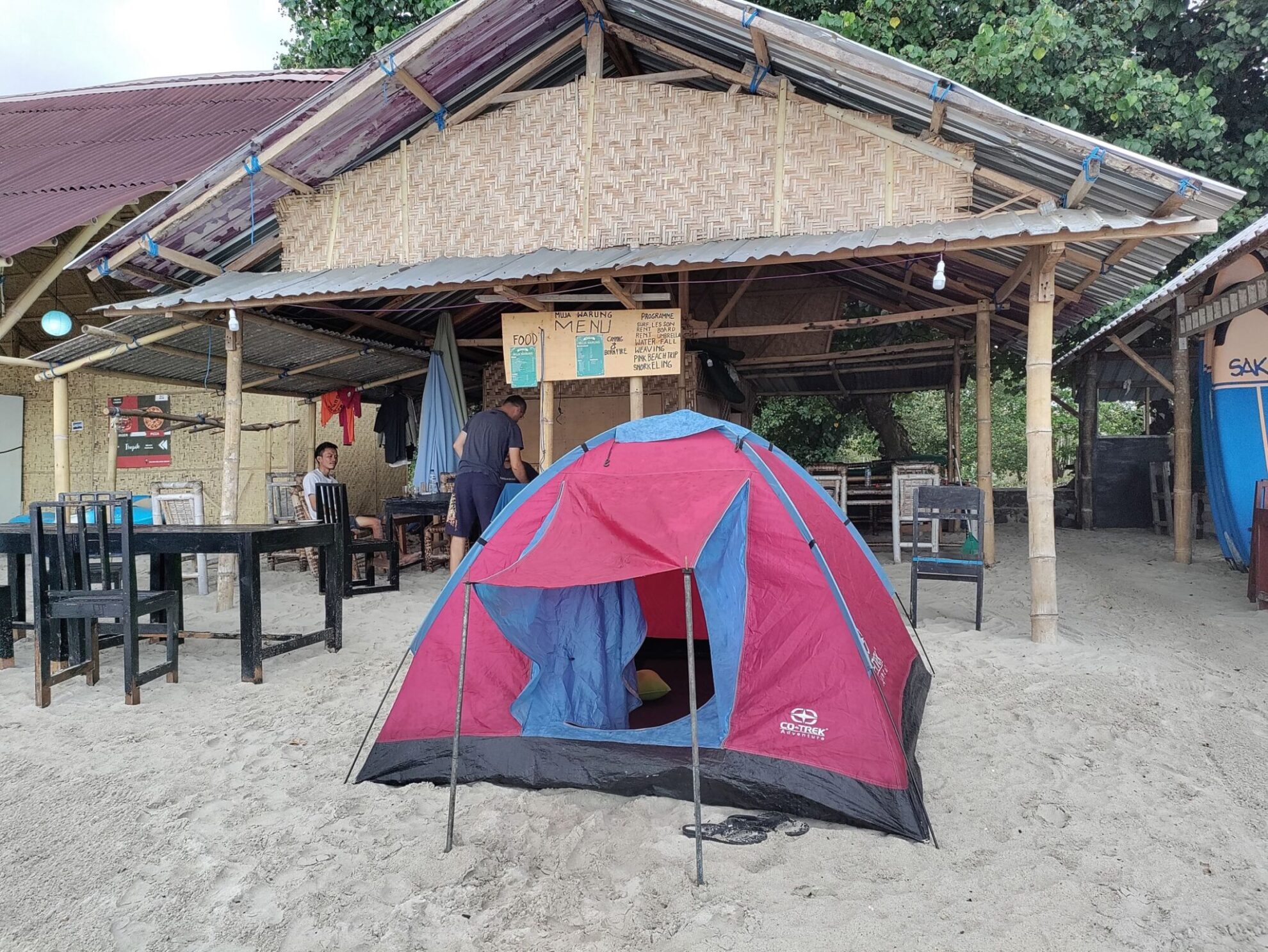Selong Belanak | Lombok | Kamperen en bbq op het strand