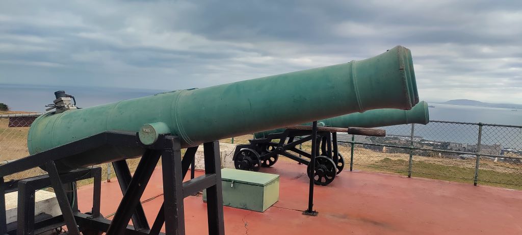 De noon-gun's in Kaapstad op Signal HIll