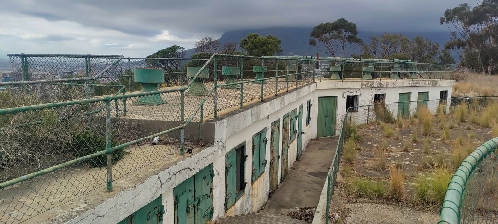 Lion's Battery in Kaapstad is de plek waar iedere dag het kanonschot wordt gelost om aan te duiden dat het 12 uur is.