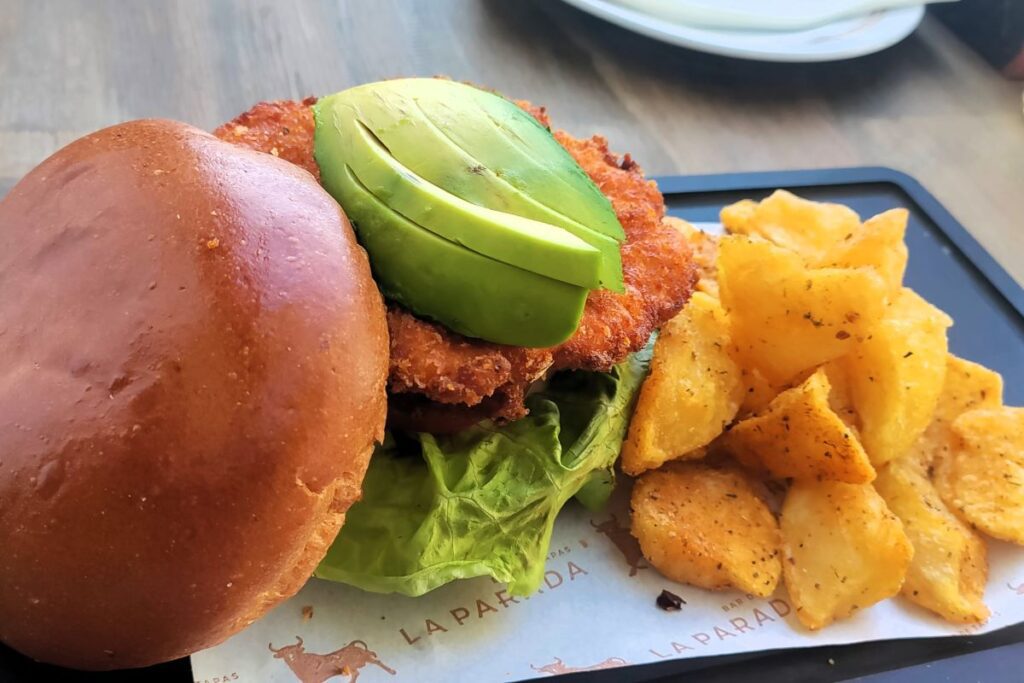 La Parada Constantie Nek serveert heerlijke burgers